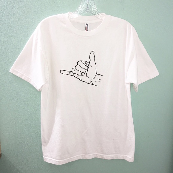 Alstyle Other - Alstyle Men’s White 🤙🏻 Emoji Graphic T-shirt